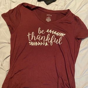 “Be Thankful” apt 9 tshirt